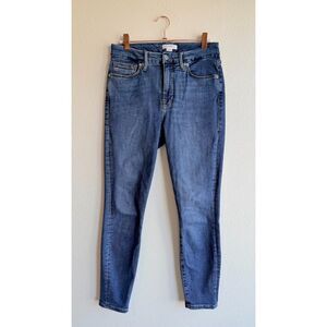 Good American Good Legs Cropped Skinny Jeans size 6 / 28
